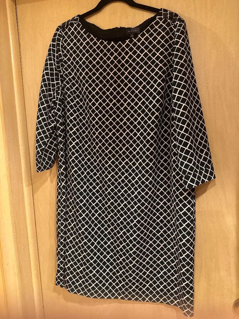 Black and white dress